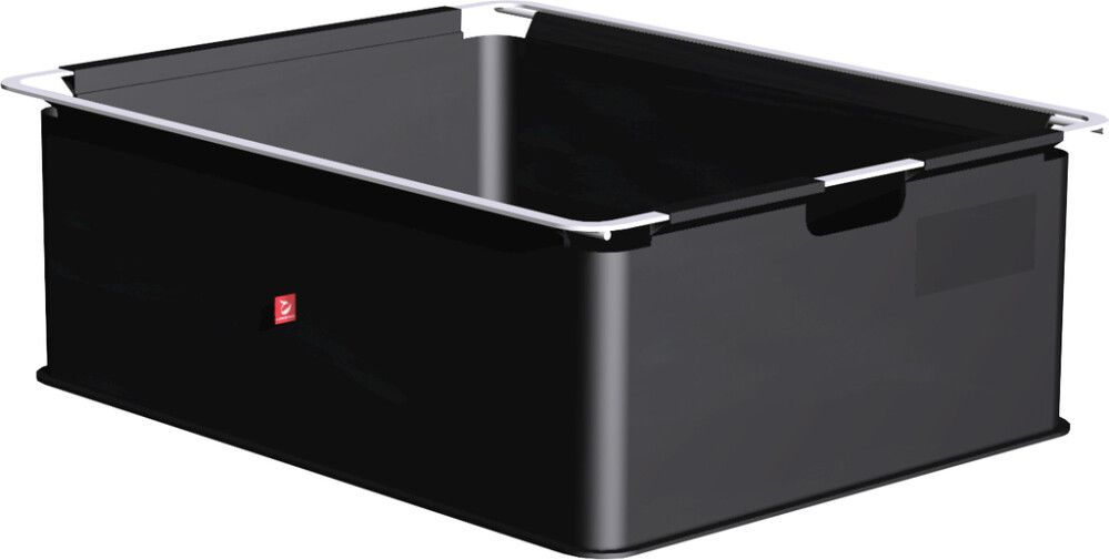 Kangaskori Lundbergs Musta 427 x 527 x 185 mm