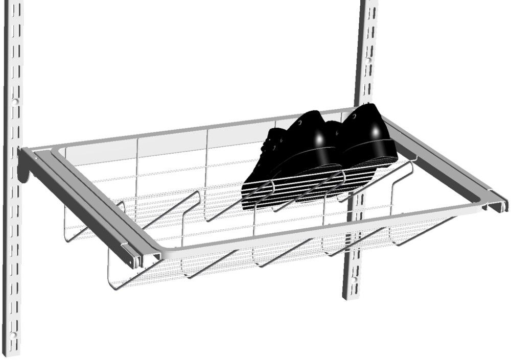 Kenkäkori Lundbergs 427 x 527 mm Valkoinen