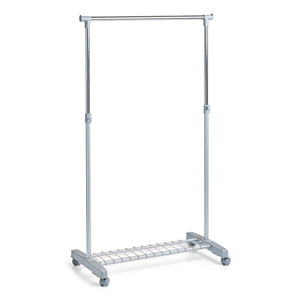 Vaateteline Zeller harmaa 83 x 43 x 93,5-170 cm