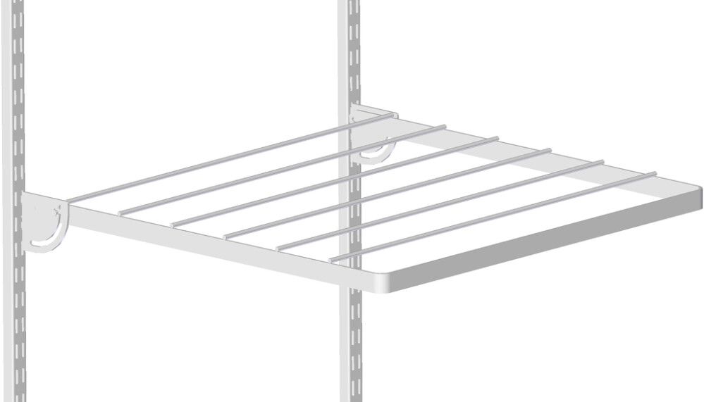 Kuivausteline Lundbergs 600 mm Valkoinen