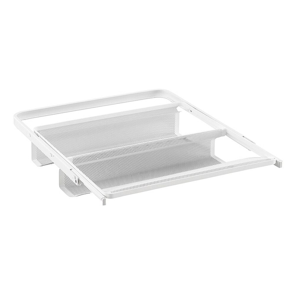 Kenkähylly mesh Elfa ulosvedettävä valkoinen 450 x 430 mm