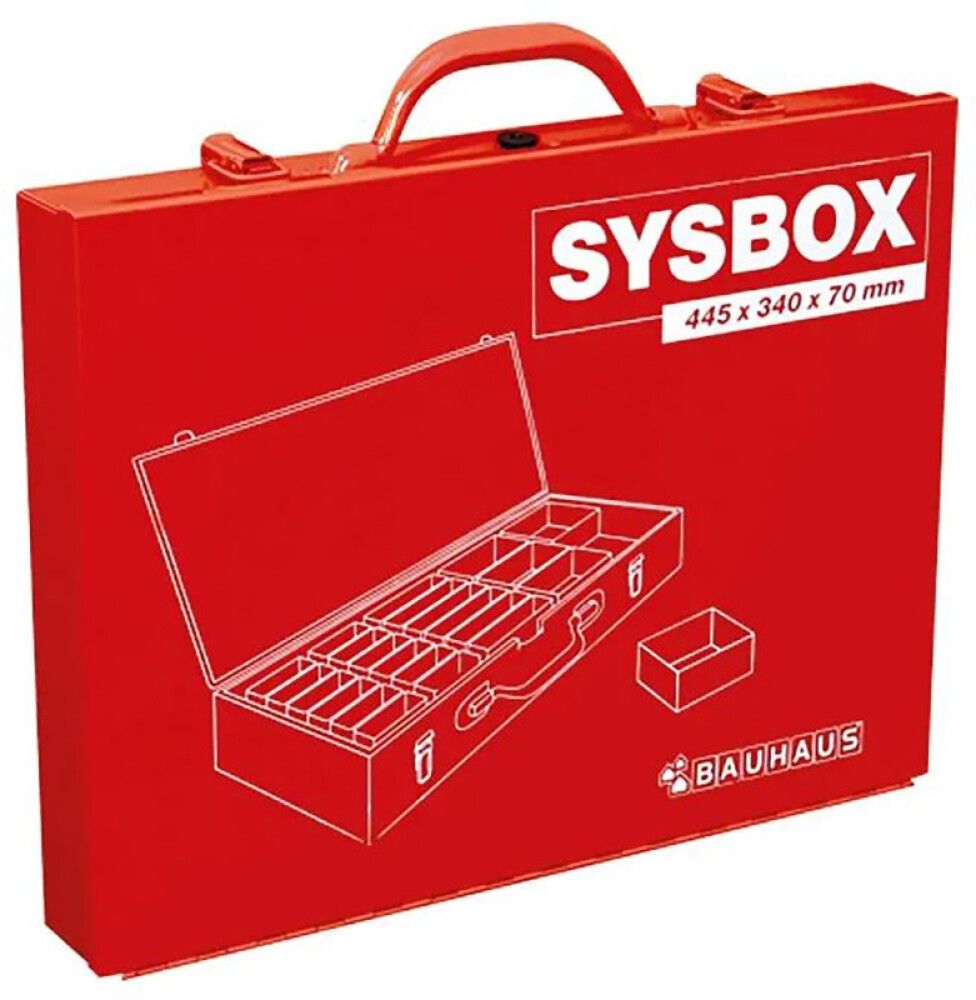 Työkalulokerikko Sysbox BAUHAUS 445 x 340 x 70 mm