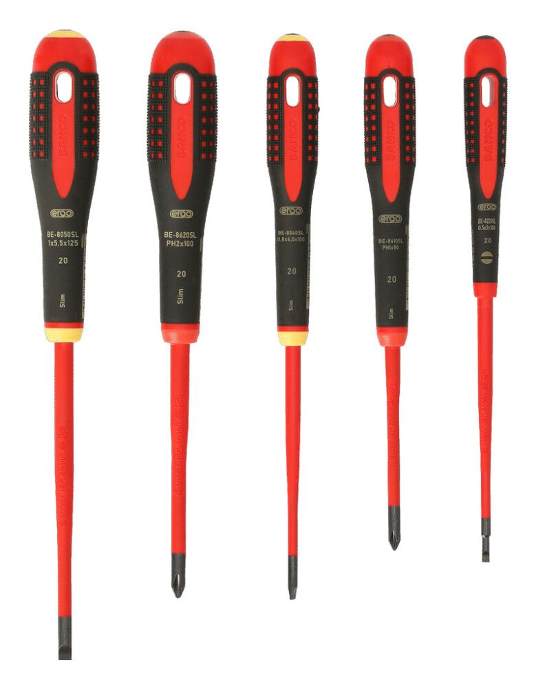 Ruuvitalttasarja Bahco ERGO™ 5-os