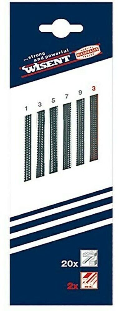 Lehtisahanterät Wisent 22 kpl