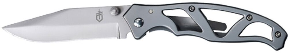 Taittoveitsi Gerber Paraframe 1 sileäteräinen hopea 14 x 24,1 cm