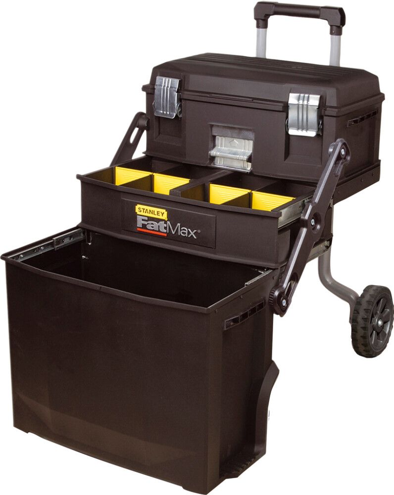 Työkalupakki pyörillä Stanley Fatmax 4 in 1