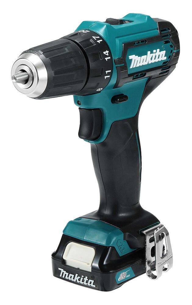 Porakone Makita CXT DF333DWAE + 2 kpl 2,0 Ah akku