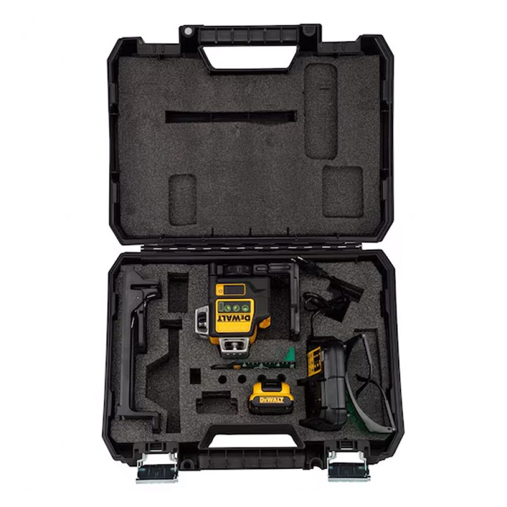 Ristilinjalaser DeWalt DCE089D1G Vihreä