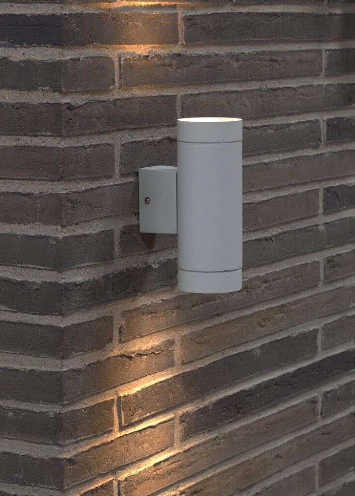 Ulkoseinävalaisin Nordlux Tin Maxi 2-osainen Valkoinen