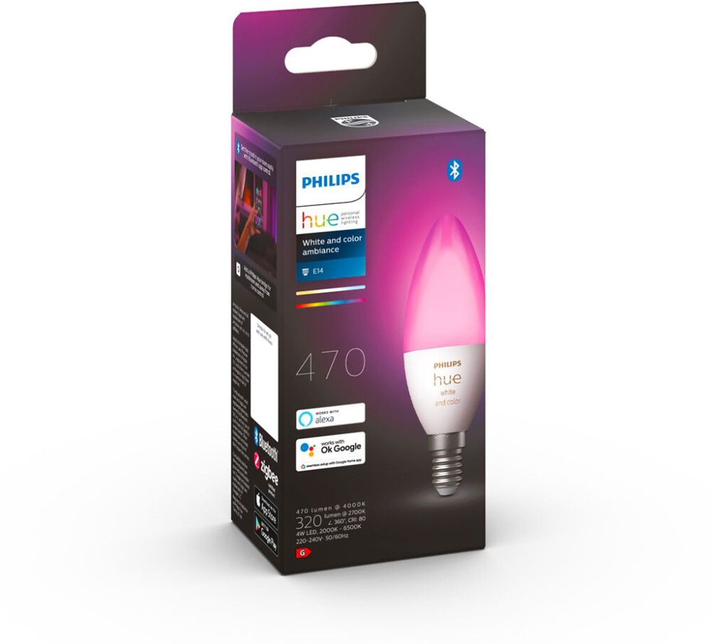 Älylamppu Philips Hue White and Color 5,3 W E14