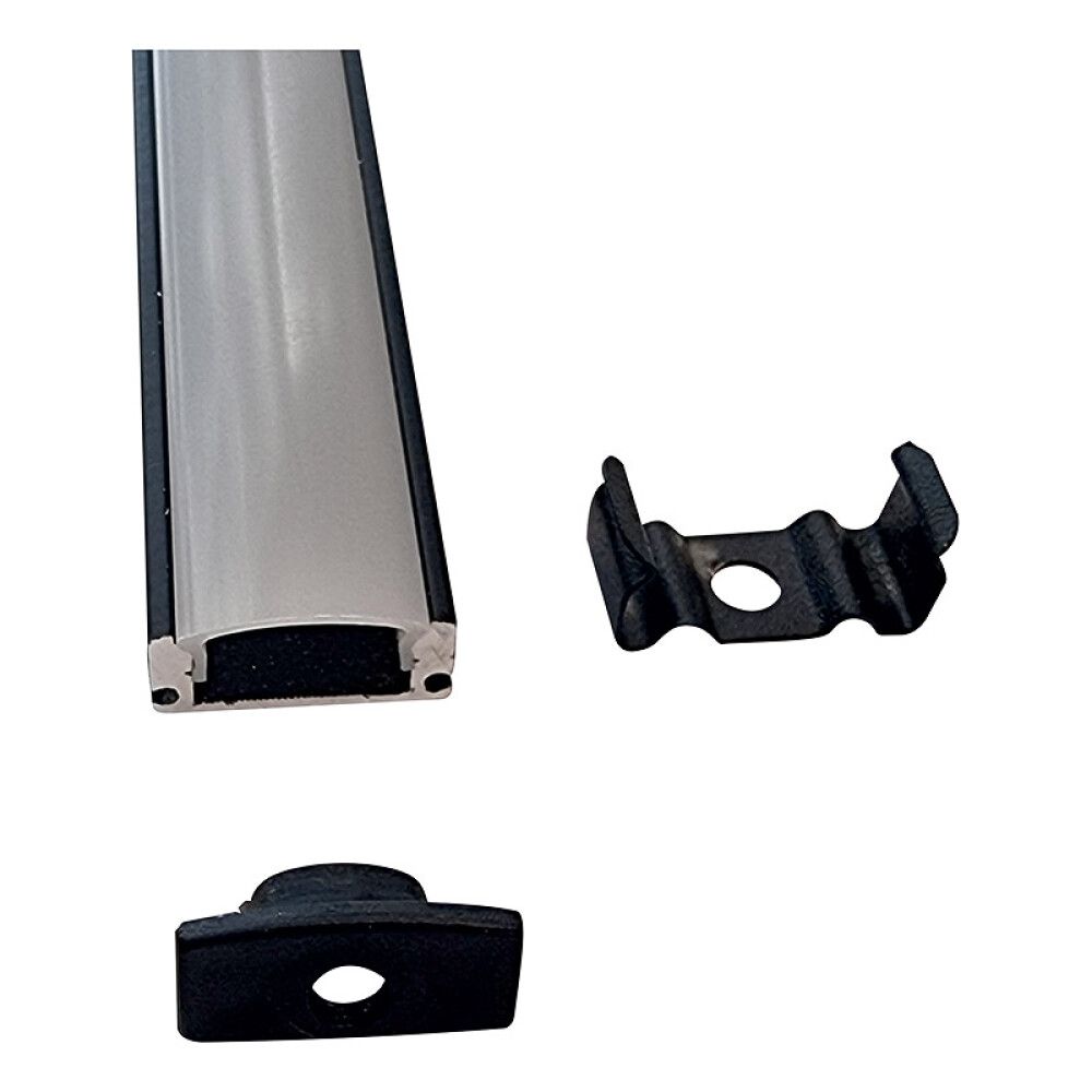 Alumiiniprofiili Direct Signs Musta 1 m