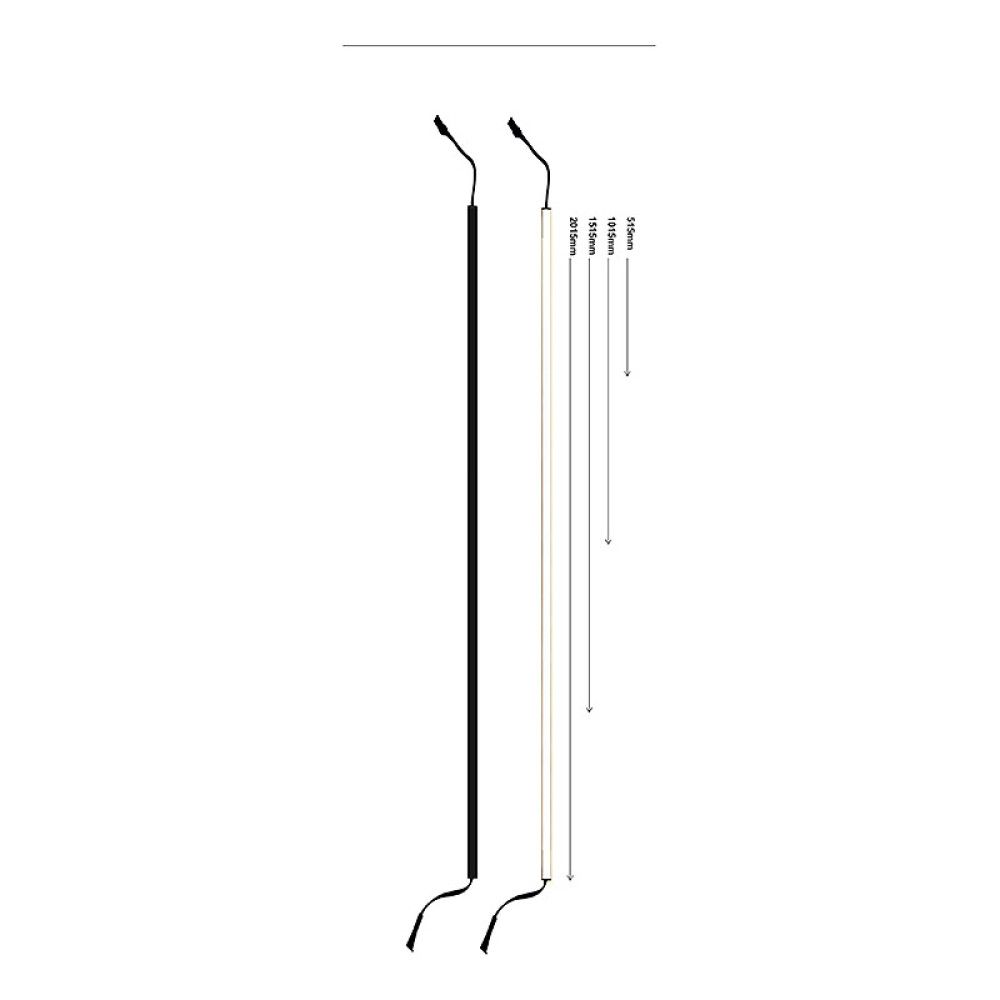 LED-profiili akustiikkalevyyn Direct Signs COB 18 W 3000 K 151,5 cm