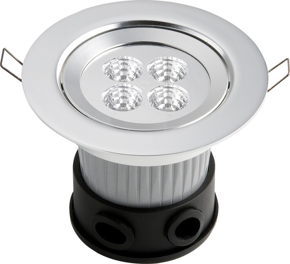 Kattospotti Konstsmide Ulkokäyttöön Hopea