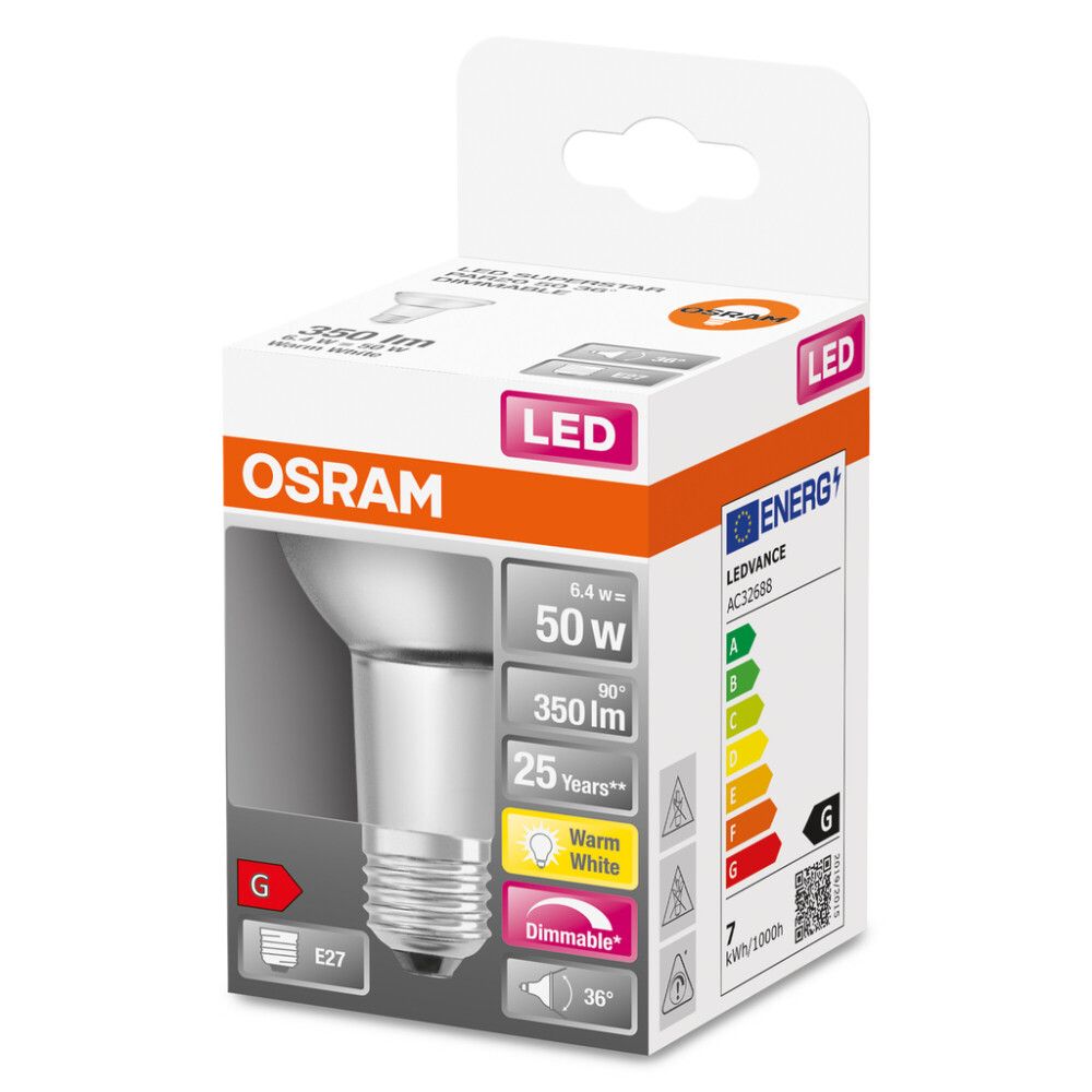 Osram Led Superstar Par 20 65 36 D Kirkas