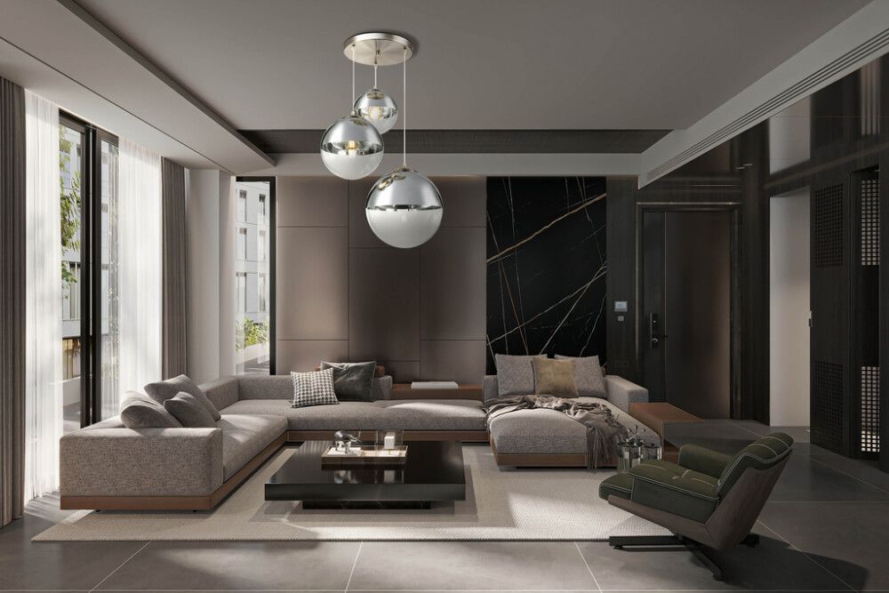 Riippuvalaisin Globo Varus 3-os nikkeli Ø 51 cm