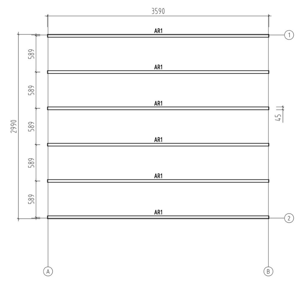 Lattiapaketti Palmako Klara pihavaja 10,4 m²