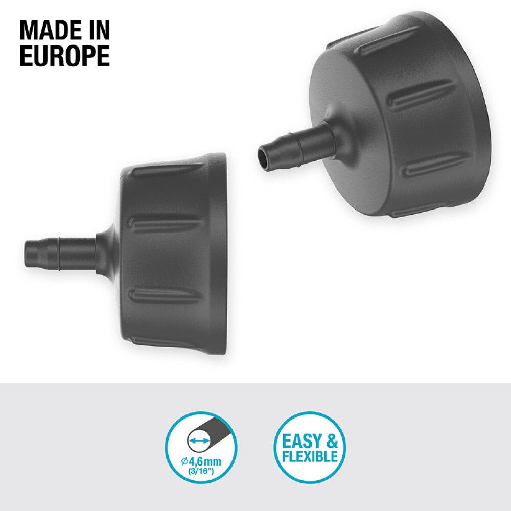 Hanaliitin Gardena Micro-Drip 4,6 mm