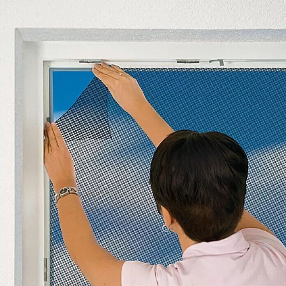 Hyönteisverkko Easy Life Elastinen 130 x 150 cm Antrasiitti