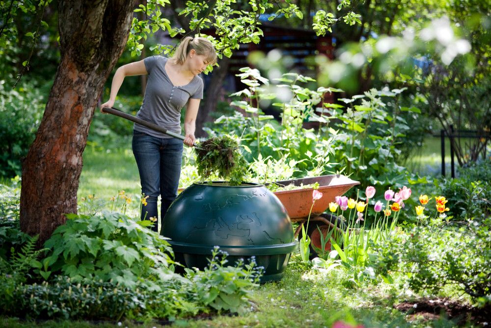 Puutarha- ja mökkikompostori Kekkilä Globe 310 l