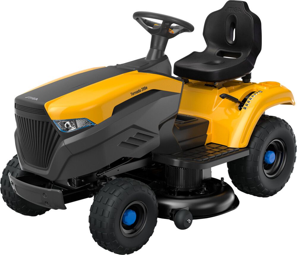 Akkupuutarhatraktori Stiga Tornado 398E 48V