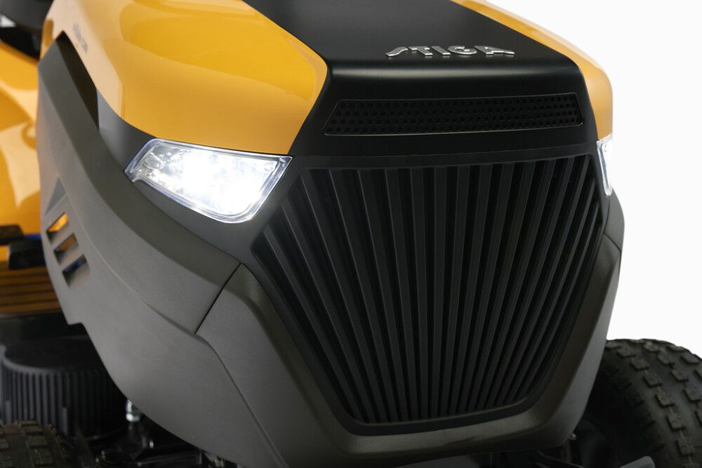 Akkupuutarhatraktori Stiga Tornado 398E 48V