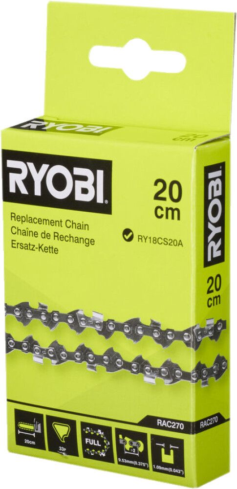 Teräketju Ryobi RAC270