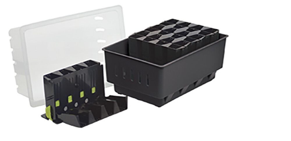 Minikasvihuone Rootmaster 19,5 x 29 x 21 cm