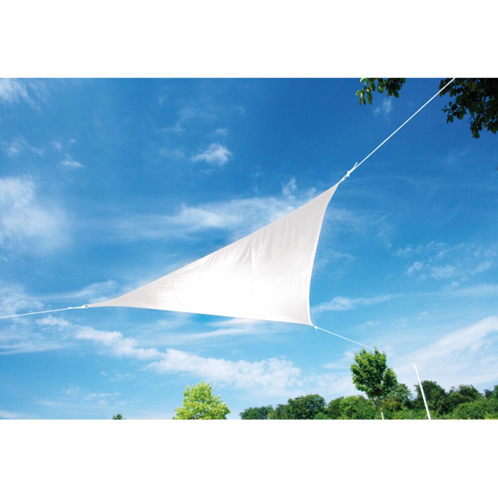 Aurinkopurje Doppler 5 x 5 x 5 m valkoinen