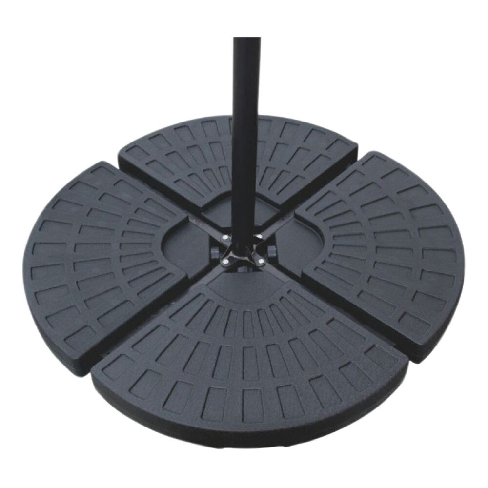 Aurinkovarjon jalan painot