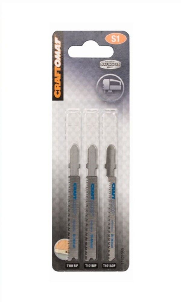 Pistosahanteräsarja Craftomat Laminaatille 3-Os