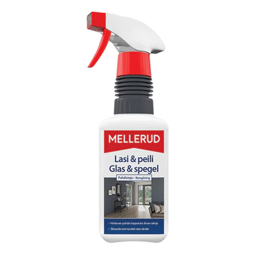 Lasi & Peili Puhdistaja Mellerud 500 ml