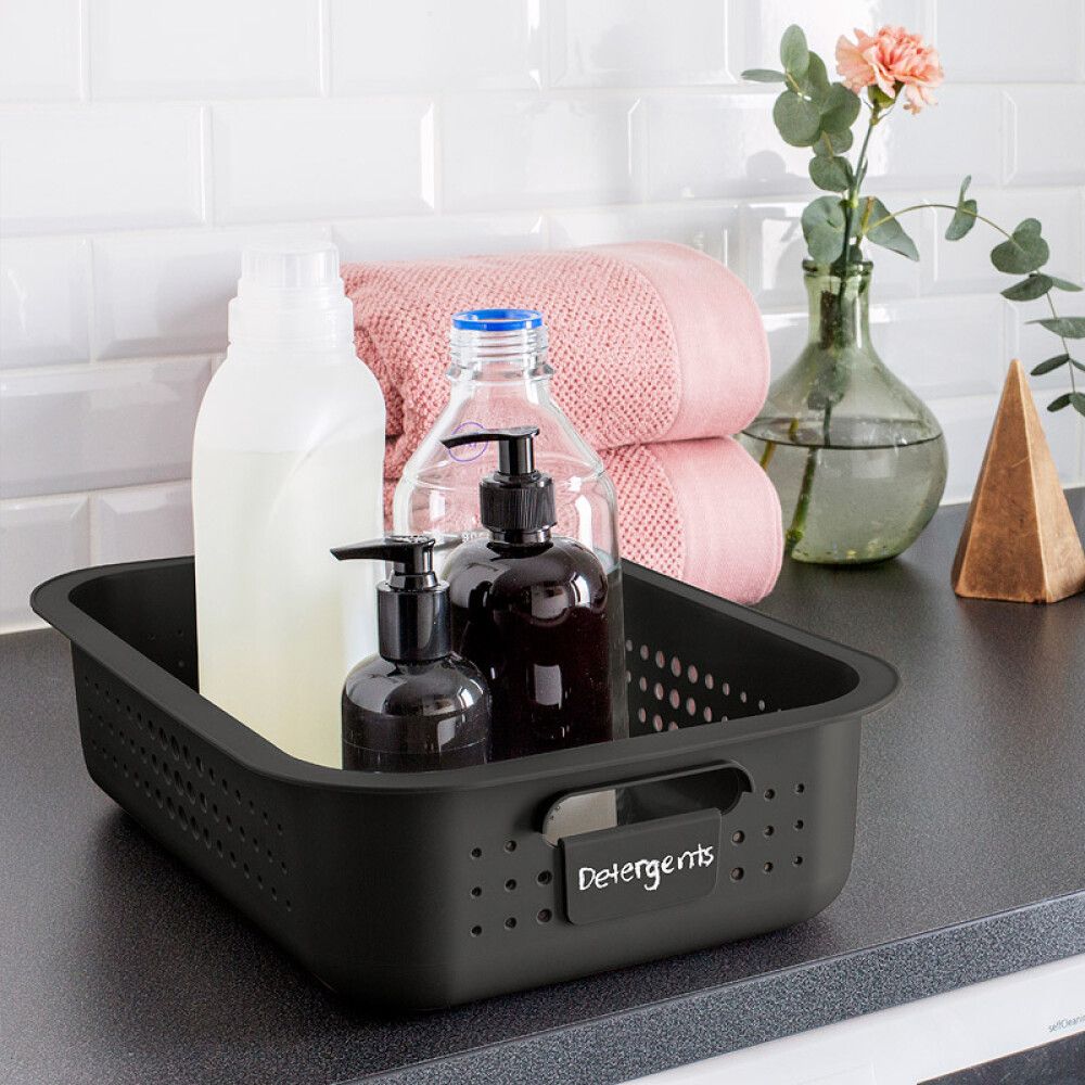 Säilytyskori SmartStore Basket Recycled 13 L Antrasiitti 37 x 28 x 20 cm