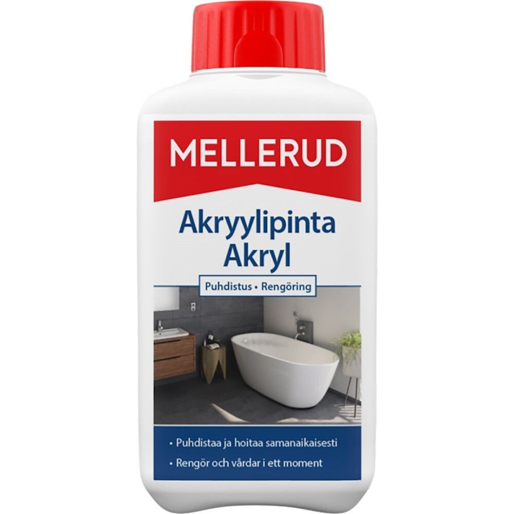Akryylipinta Puhdistus Mellerud 500 ml