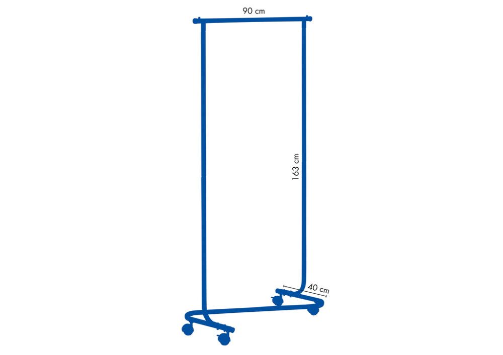Vaateteline Sini Fredrik 163 x 90 x 40 cm
