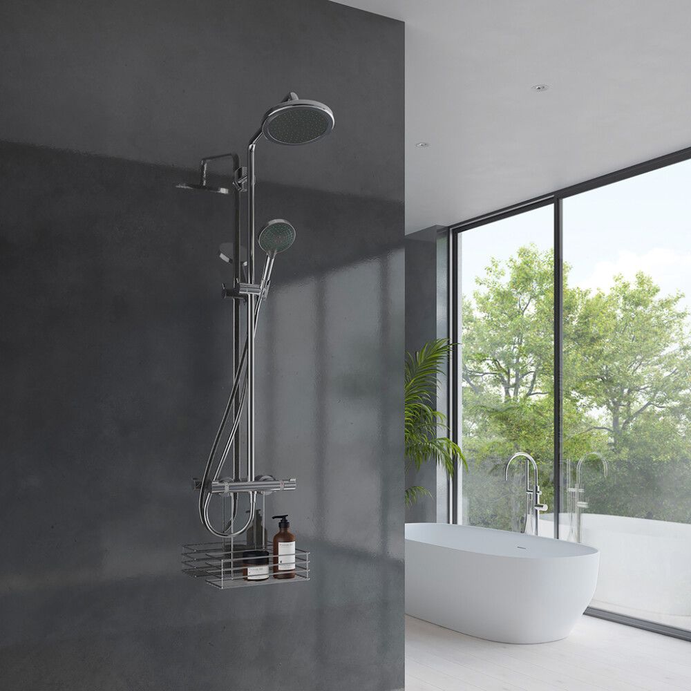 Saippuakori suihkusekoittajaan Beslagsboden B1217 kromattu RST