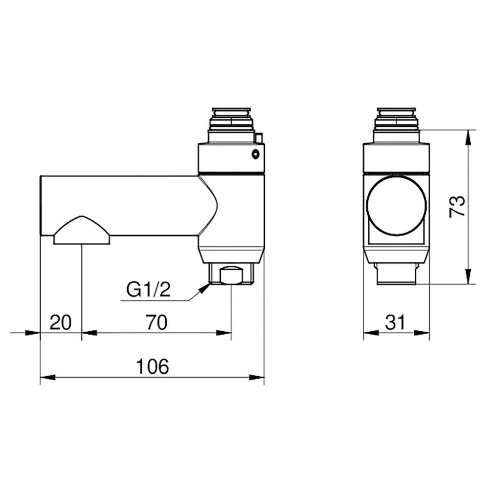 Vaihdinjuoksuputki Gustavsberg Mattamusta