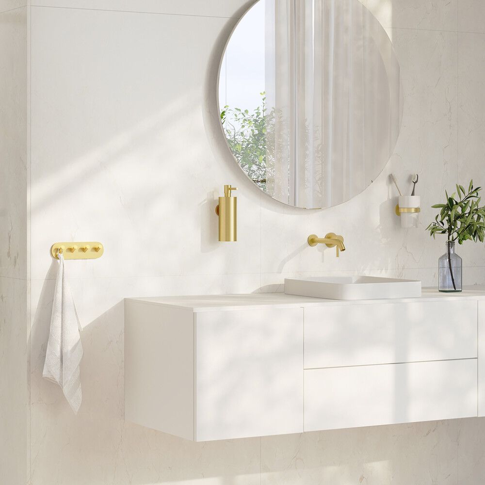 Saippua-annostelija Smedbo Home HV370 harjattu messinki 150 ml