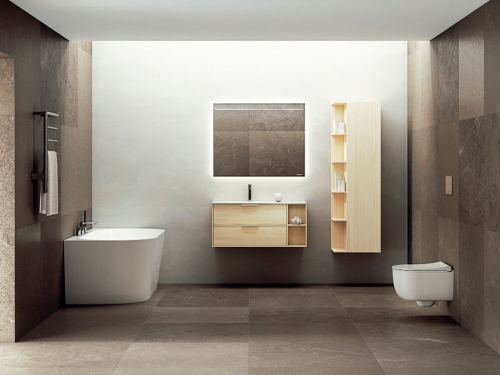 Kylpyamme Svedbergs Lule valkoinen 
215 l