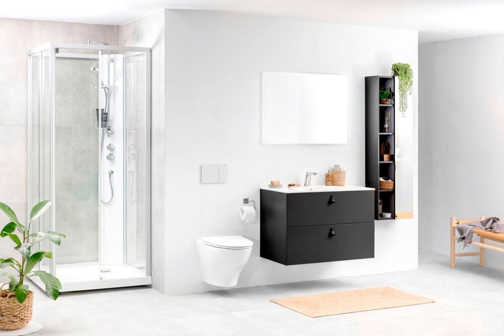 Tasoallas Ido Elegant valkoinen 91 x 47,3 cm