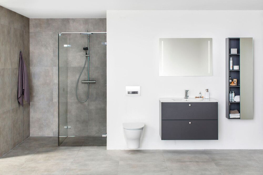 Tasoallas Ido Elegant valkoinen 91 x 47,3 cm