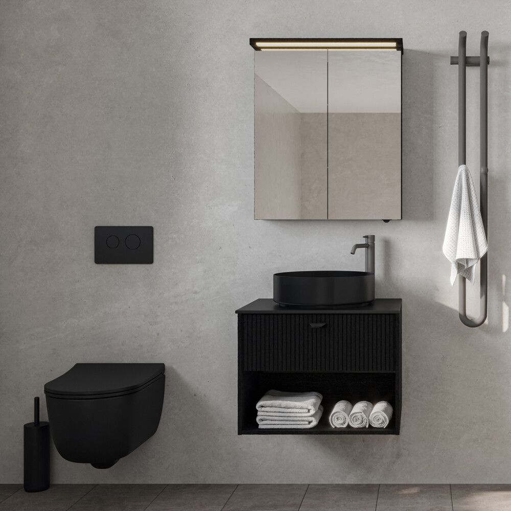 Malja-allas Svedbergs Stora Lyijynmusta Ø40 cm