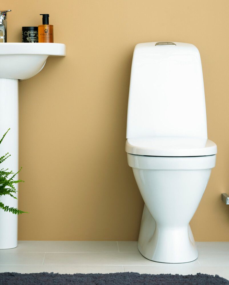 WC-istuinkansi Gustavsberg Nautic 9M25 Valkoinen