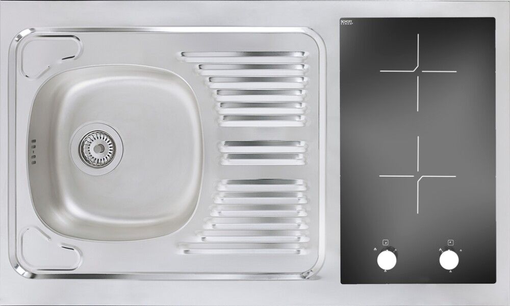 Minikeittiö Respekta 1 m valkoinen