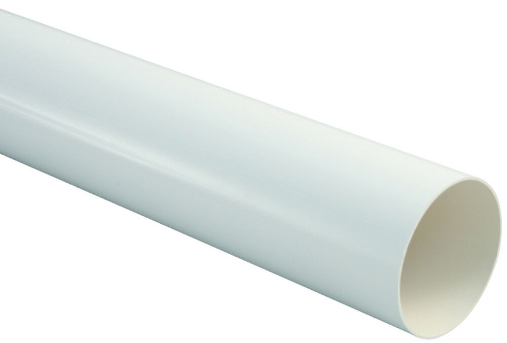 Syöksytorvi Marley DN 105 2,5 m valkoinen