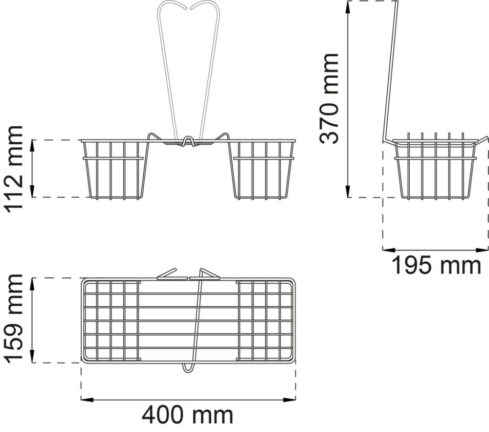 Suihkukori Habo Lavender Musta