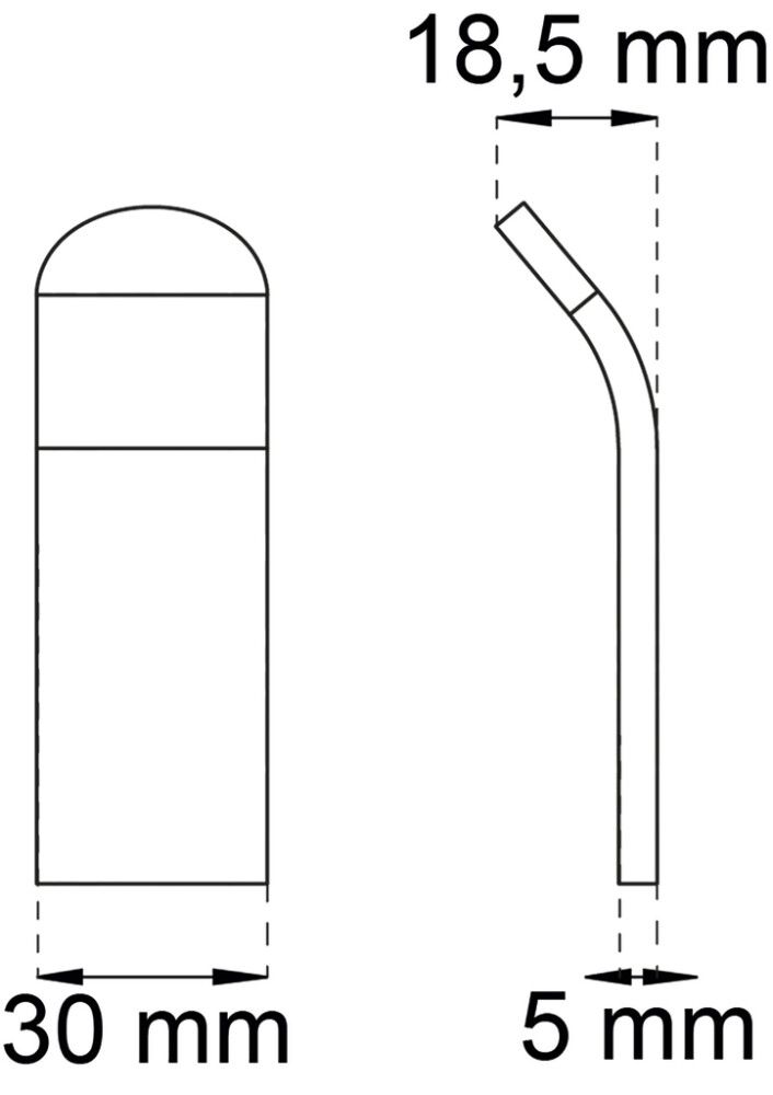 Koukku Habo Hazel Musta