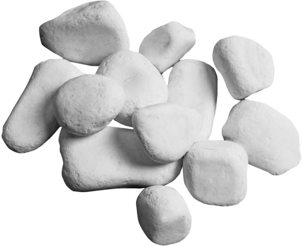 Kiuaskivet Narvi valkoinen 10 kg Ø 5–10 cm
