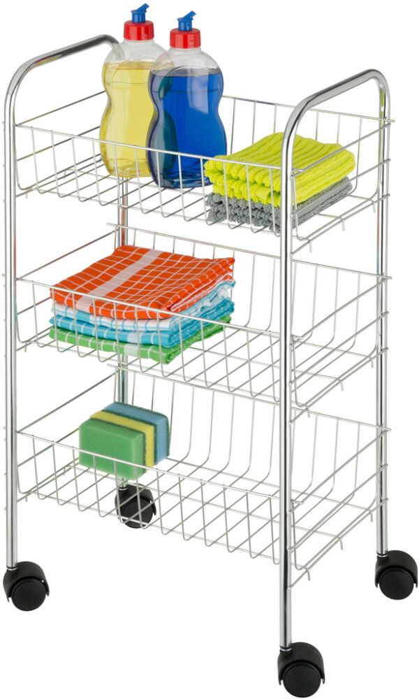 Kylpyhuonevaunu Wenko Florenz Kromi