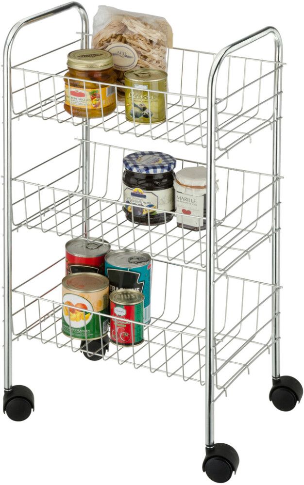 Kylpyhuonevaunu Wenko Florenz Kromi