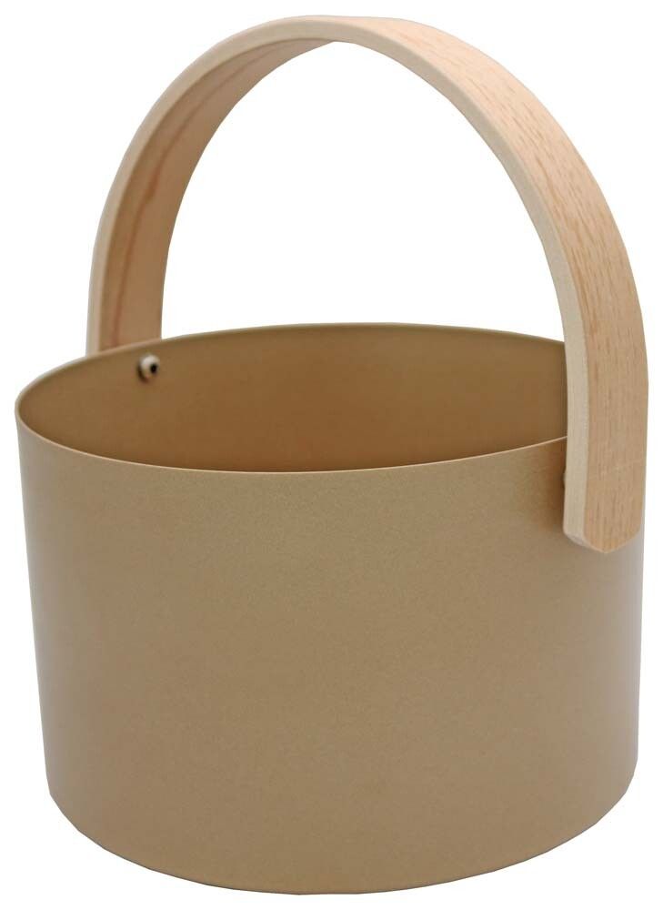 Saunasanko Saunia Pata kultahiekka/pyökki 6 l